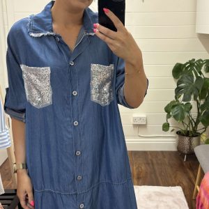 Sofia Denim Dress