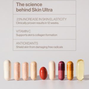 Advanced Nutrition - Skin Ultra with Complimentary Skin Gut Biome Duo (20 Day)